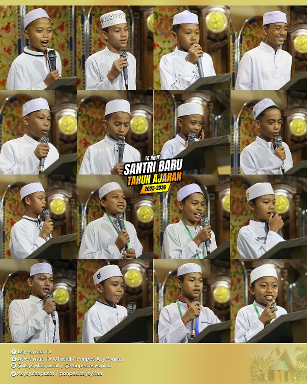 Taaruf/Perkenalan Santri Baru tahun ajaran 2025-2026 foto 2